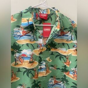 Lowes Australia Hawaiian Shirt Kangaroo New 2XL Mens
